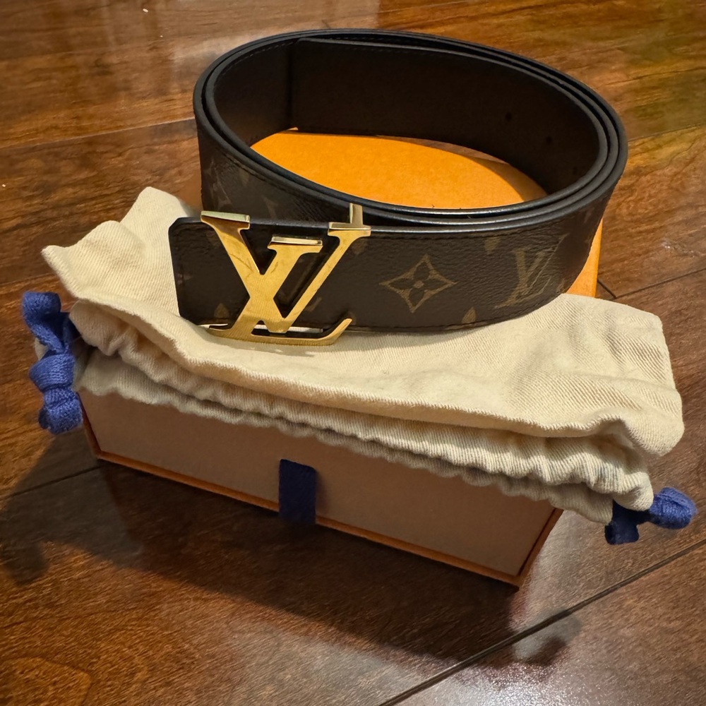 Louis Vuitton Monogram Reversible Belt